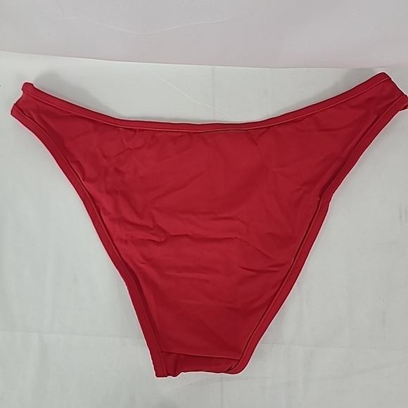 NWT PINK by Frankies Bikinis Red Bikini Bottom Sz XXL MSRP $35 - Picture 4 of 5